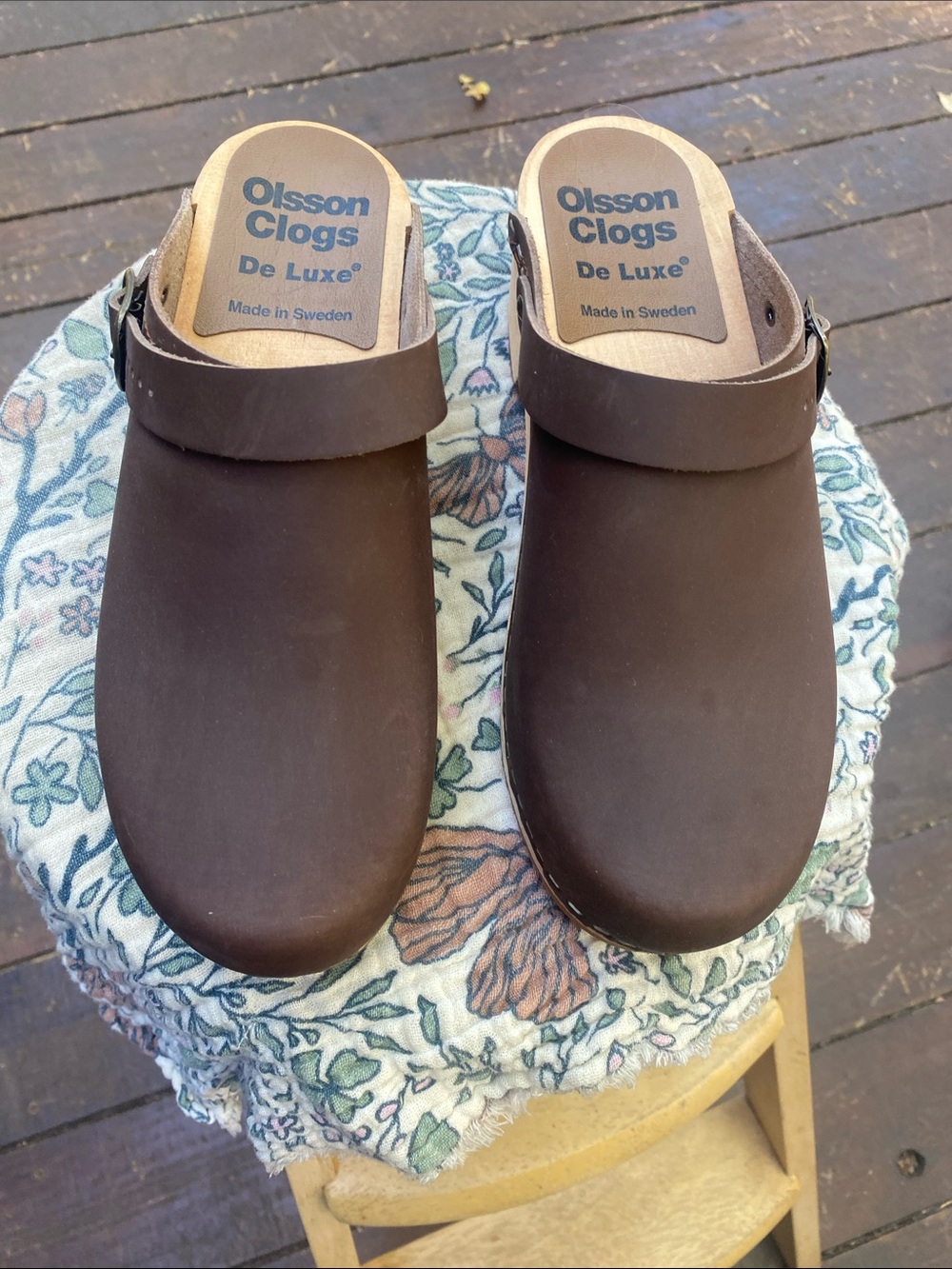 Olsson Clogs DeLuxe. Made in Sweden